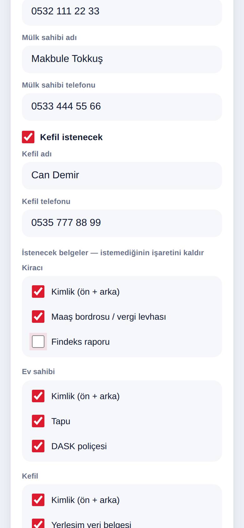 Belge seçimi