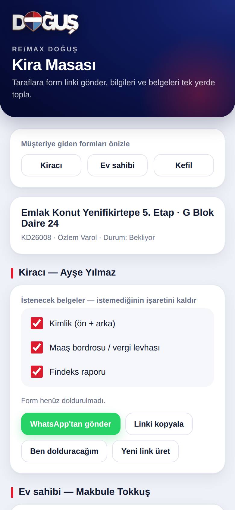 Link gönderme